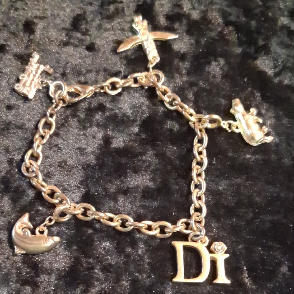 Gold Charm Bracelet